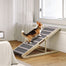 pawhut-rampe-pliable-pour-chien-4-hauteurs-16-23-5-tapis-antid-rapant image 4