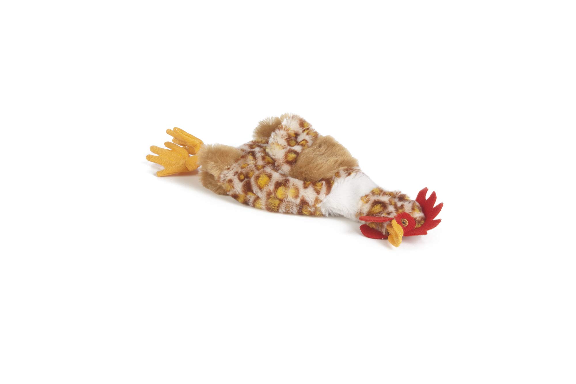 karlie-peluche-poulet-flatinos-l-25-cm-jouet-pour-chien-sans-remplissage-avec-co image 3