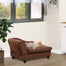 pawhut-canap-chien-avec-coffre-de-rangement-cach-mousse-5-cm-marron-petits-chien image 3