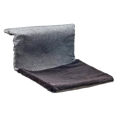 kerbl-paradies-hamac-pour-chat-gris-45x30cm-pour-radiateur image 5