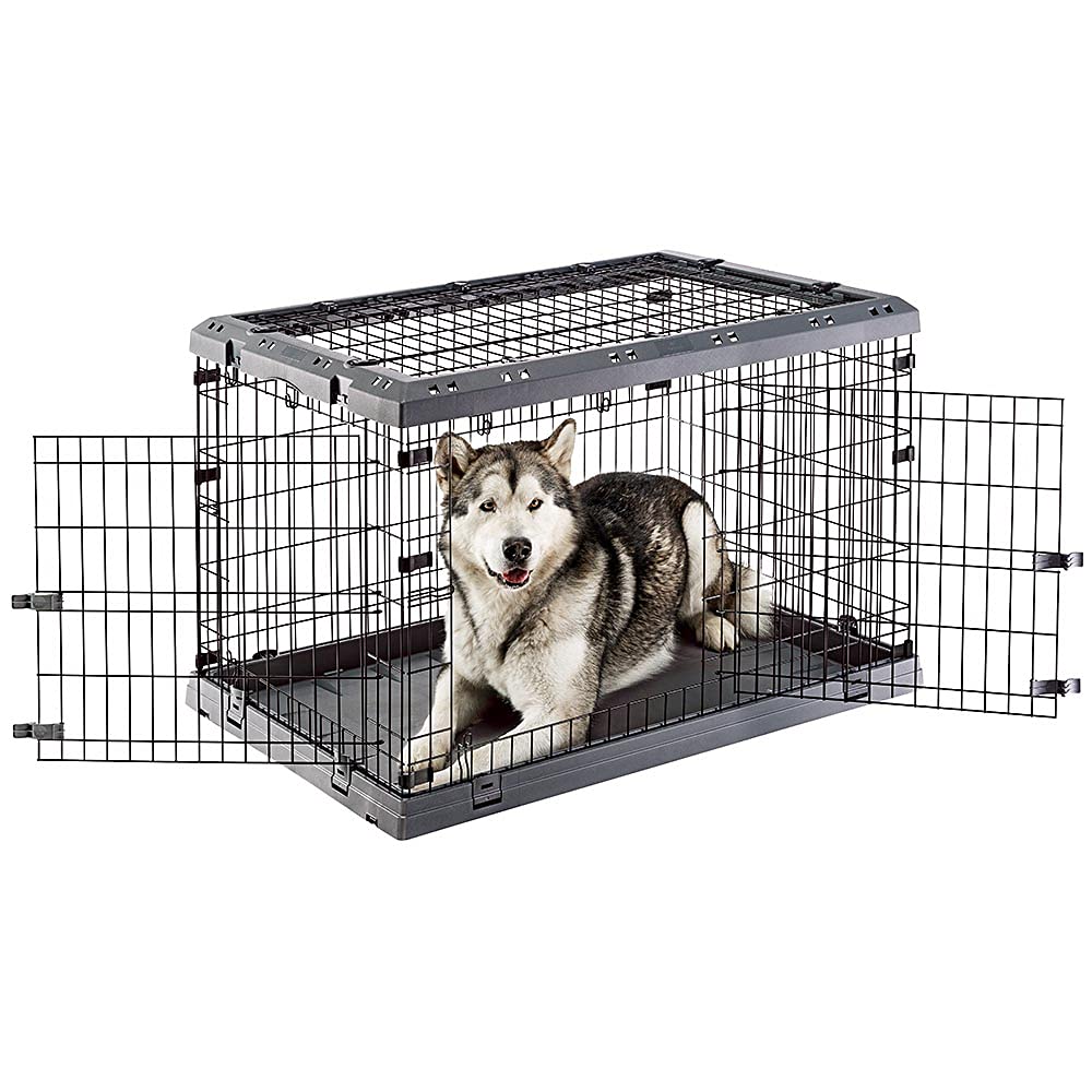 ferplast-superior-105-cage-pliable-grand-chien-m-tal-107-x-77-x-73-5-cm-s-parate image 1