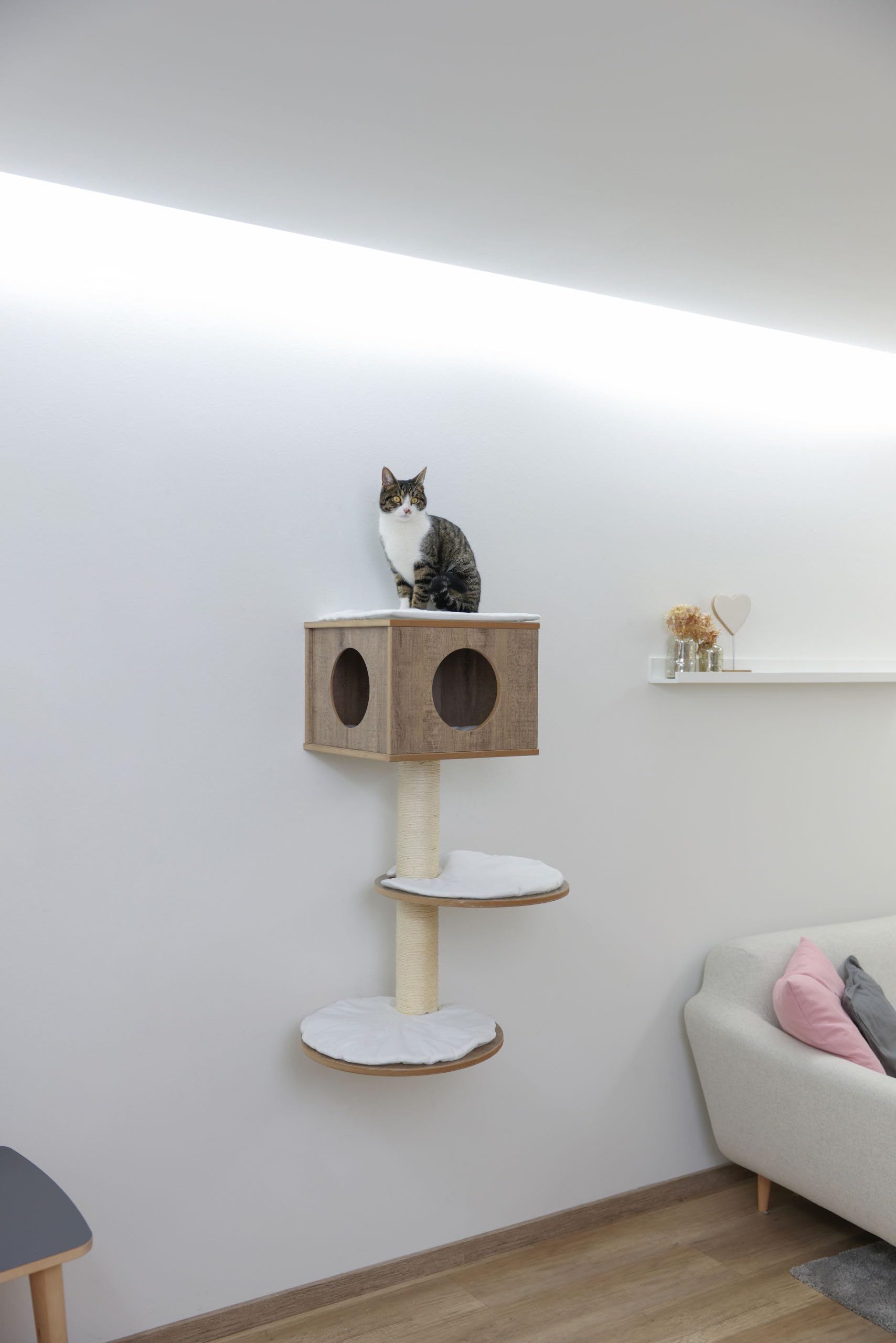kerbl-pet-arbre-chat-mural-dinari-light-niche-couchage image 5