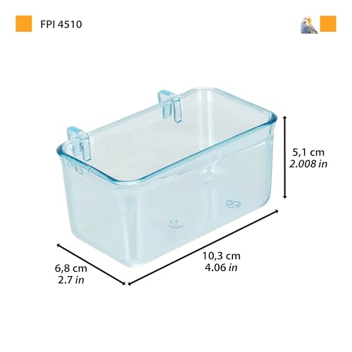 ferplast-mangeoire-automatique-fpi-4510-transparente-pour-cages-oiseaux image 8