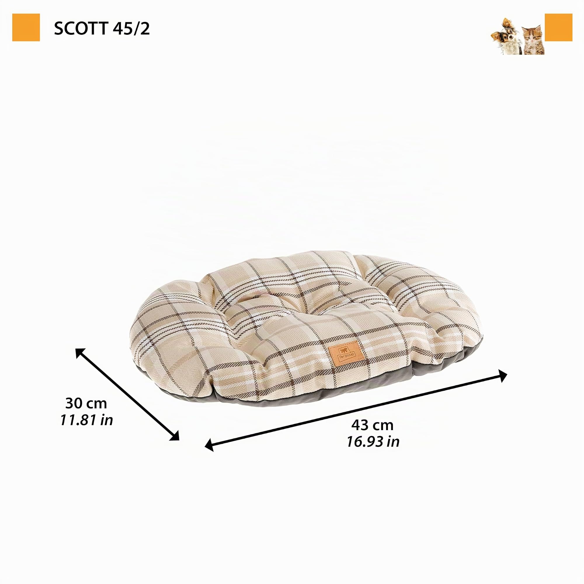 ferplast-scott-45-2-coussin-double-face-chien-chat-cossais-velours-bleu-43x30-cm image 3