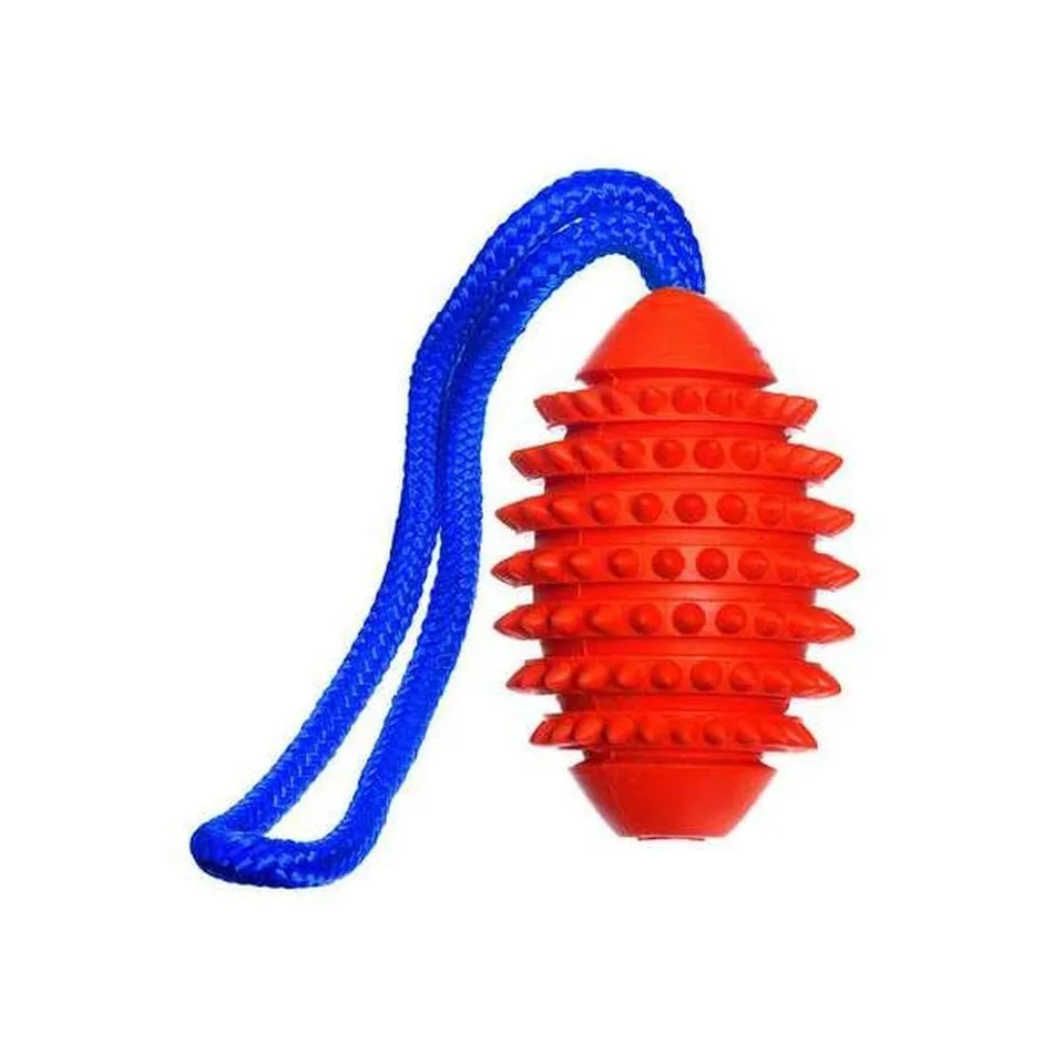 karlie-ruffus-ballon-football-aquatique-flottant-orange-bleu-34-x-7-x-7-cm image 1