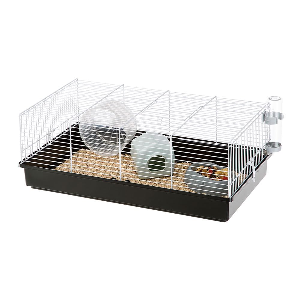 ferplast-criceti-11-cage-pour-hamsters-57-5-x-31-x-h-23-cm-grise image 2