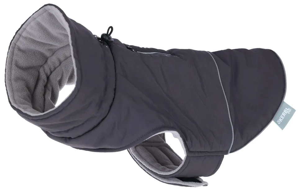 kerbl-pet-montr-al-manteau-imperm-able-pour-chien-taille-s-gris-35-cm-polyester image 1
