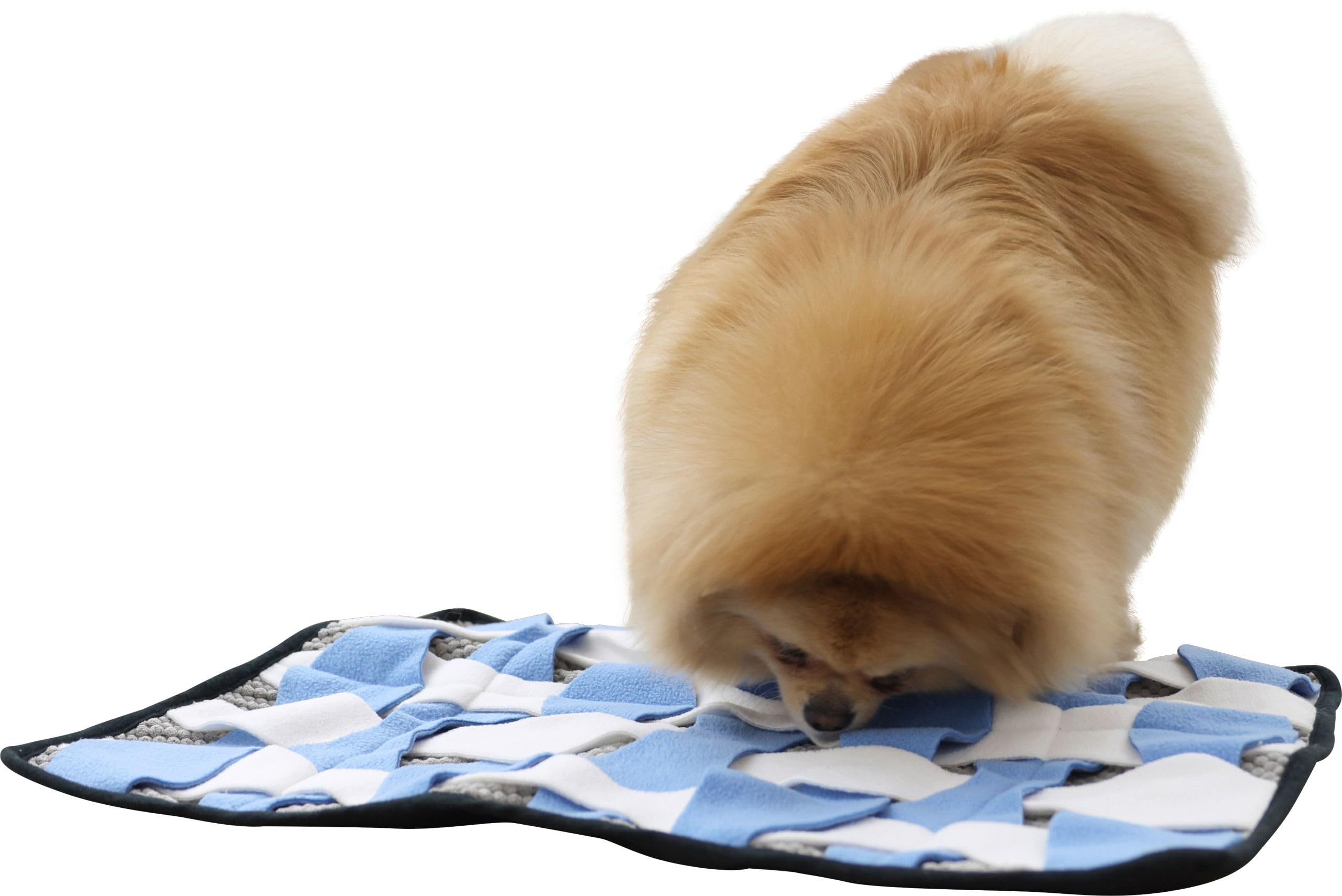 kerbl-pet-tapis-renifler-waffle-gris-blanc-bleu image 2
