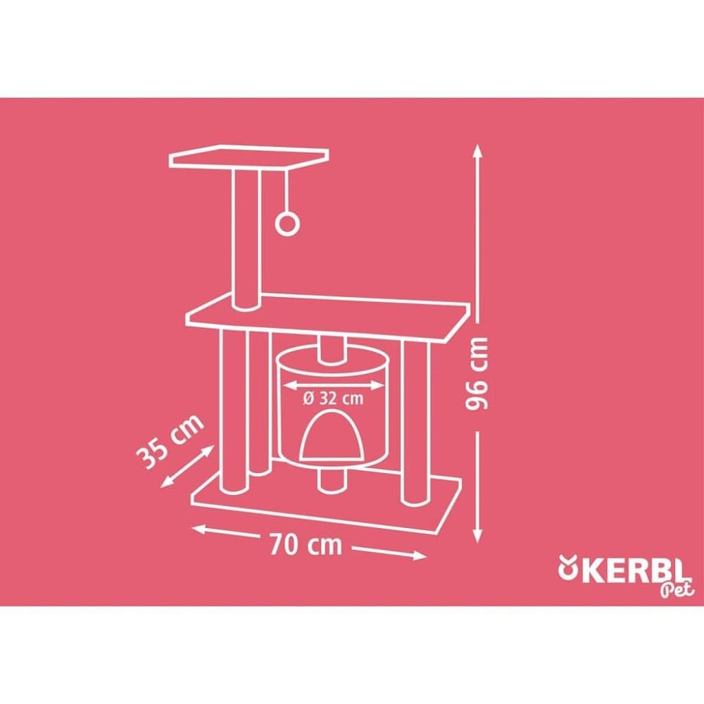 kerbl-arbre-chat-jade-pro-96-cm image 3