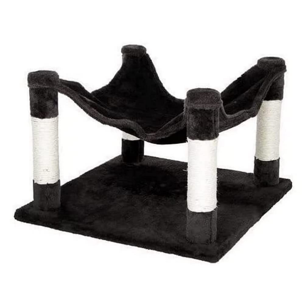 kerbl-pet-samira-hamac-pour-chat-anthracite-49x49x32-cm image 1