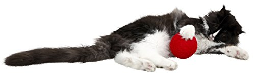 kerbl-pet-balle-de-jeu-laine-rouge-pour-chat-10-cm-avec-hochet image 6