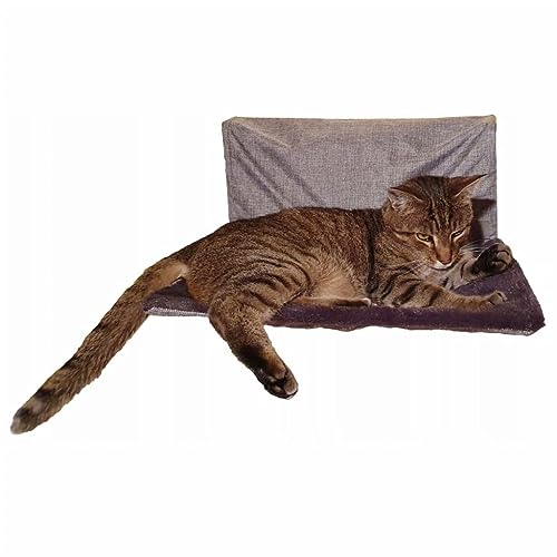 kerbl-paradies-hamac-pour-chat-gris-45x30cm-pour-radiateur image 8