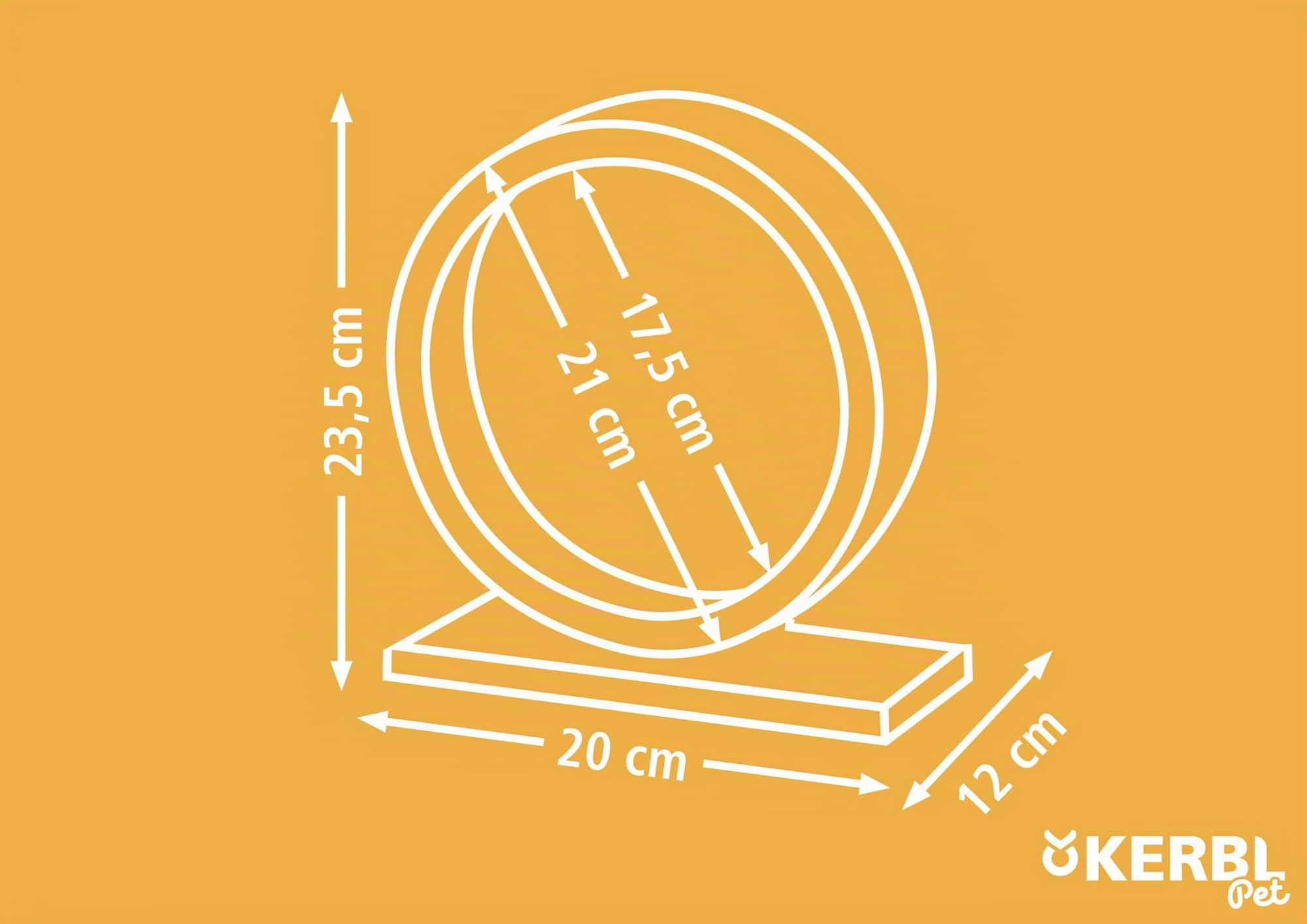 kerbl-roue-hamster-bois-avec-piste-li-ge-diam-tre-22-cm image 6