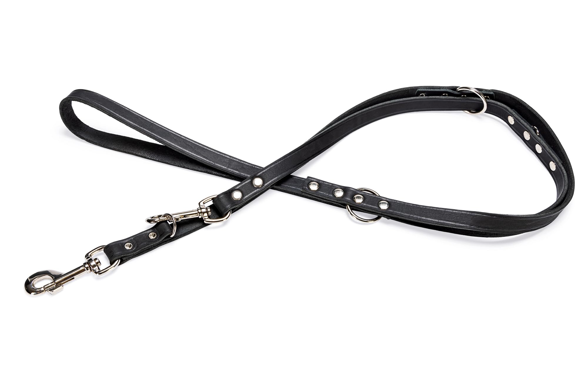 karlie-rondo-laisse-en-cuir-noir-18-mm-x-200-cm image 5