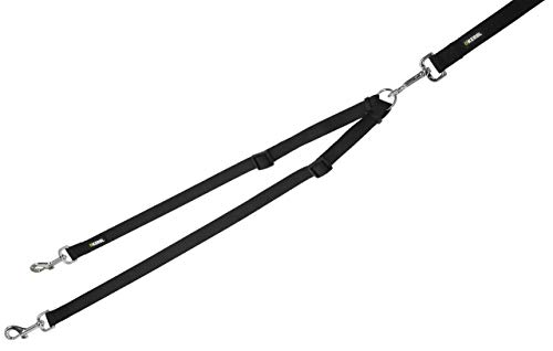 kerbl-miami-laisse-pour-chien-noir-40-70cm-20mm-nylon image 2