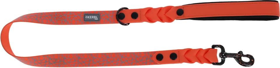 kerbl-puno-laisse-chien-orange-25-mm-x-100-cm image 1