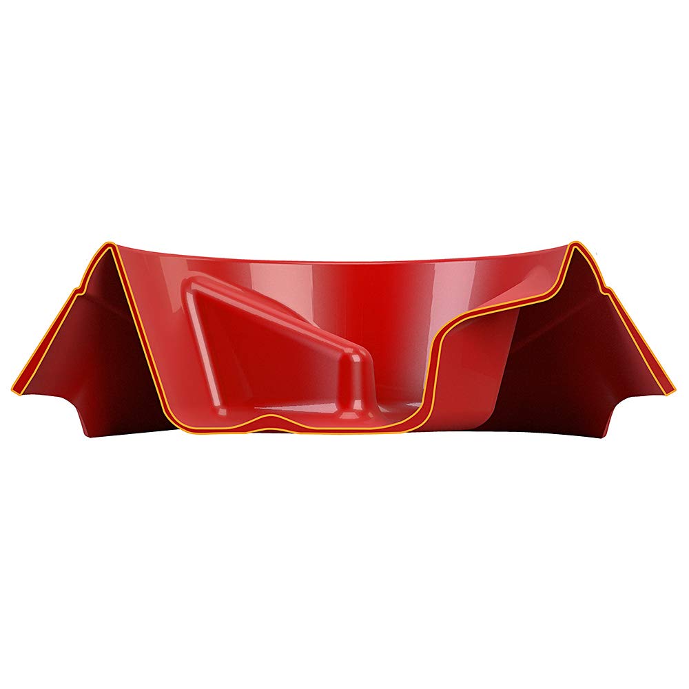 ferplast-magnus-slow-gamelle-anti-glouton-pour-chien-0-5-l-rouge image 4