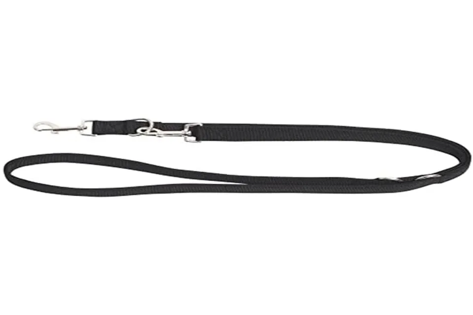kerbl-miami-plus-laisse-longue-pour-chien-noire-200-cm-x-25-mm image 1
