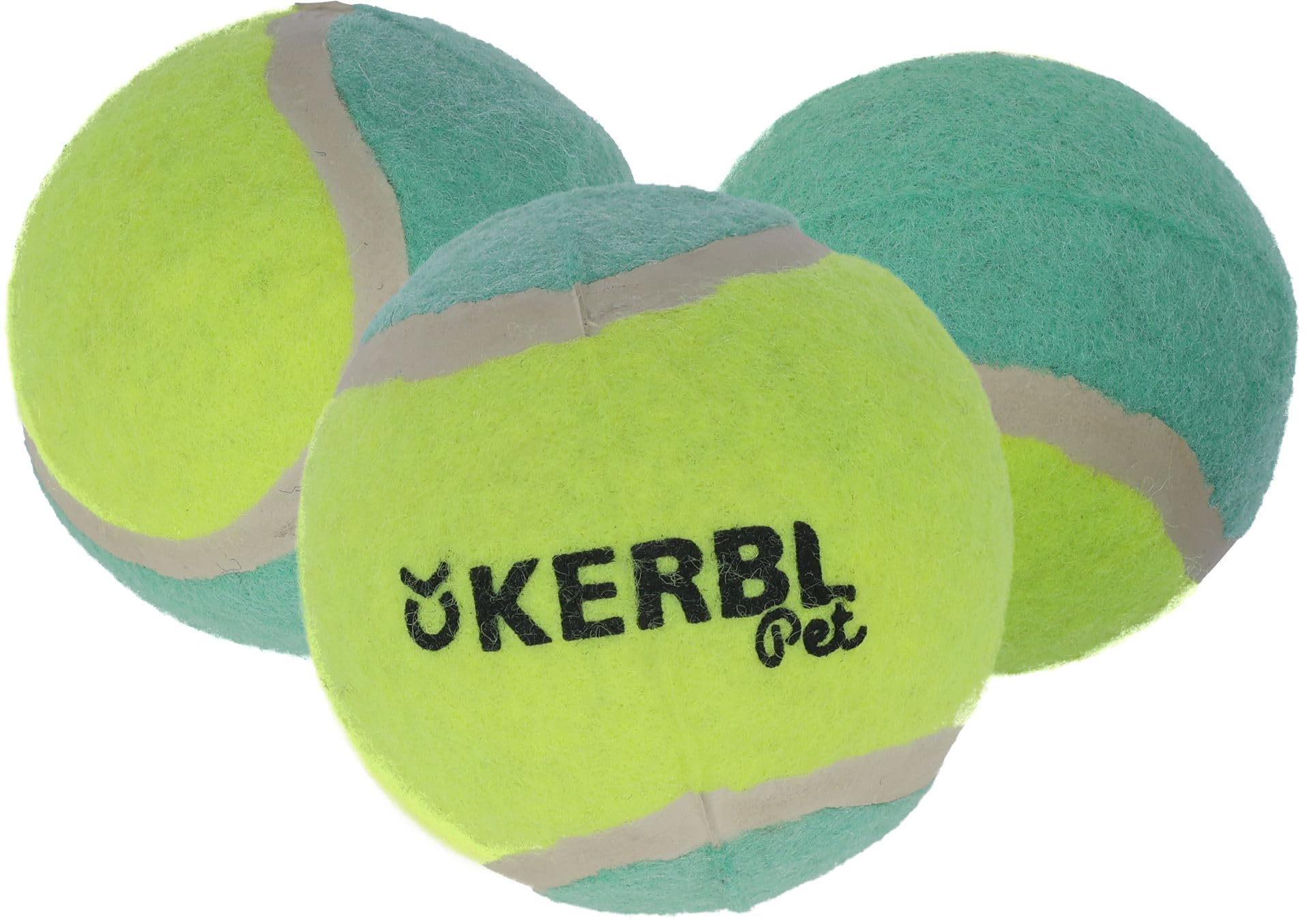 kerbl-pet-balles-de-tennis-pour-chien-jaune-turquoise-6-5-cm image 2
