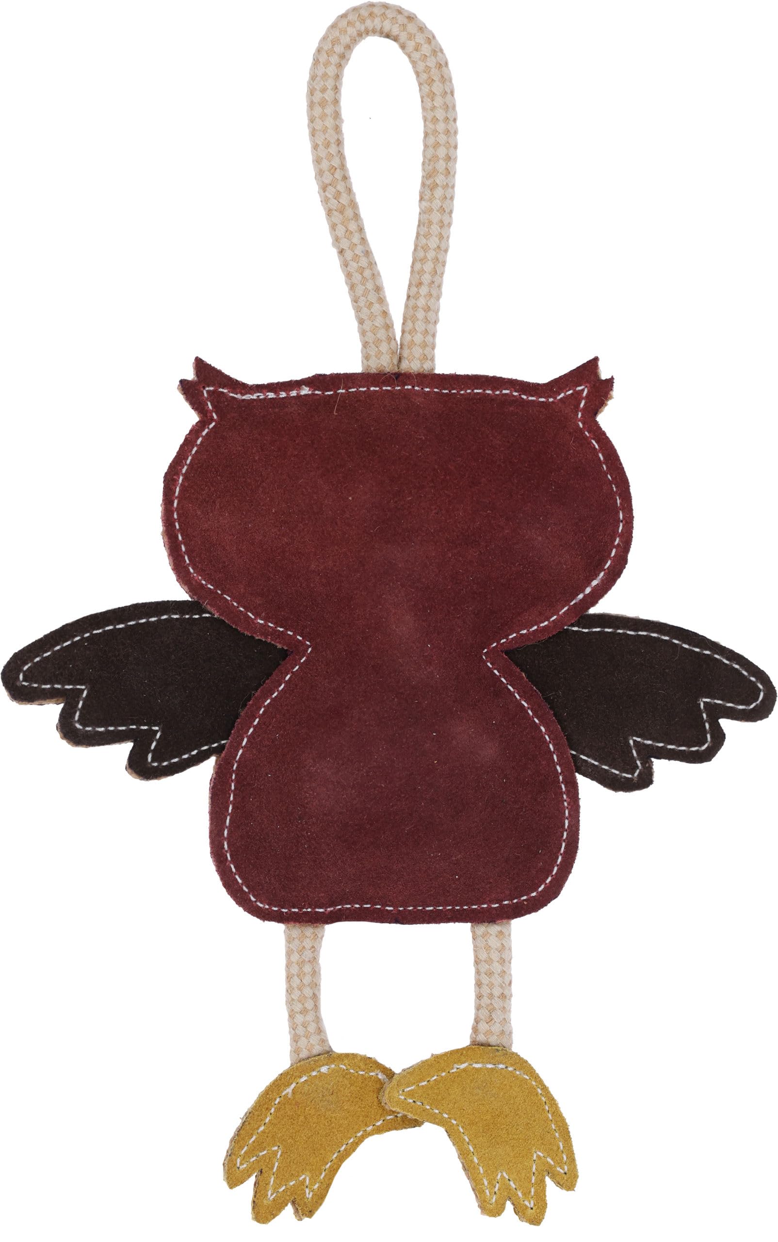 kerbl-pet-jouet-chien-chouette-en-cuir-31-x-22-x-3-cm image 2