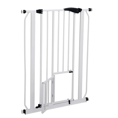 ferplast-pet-gate-barri-re-s-paration-chien-et-chat-m-tal-blanc-73-83-x-h-150-cm image 4