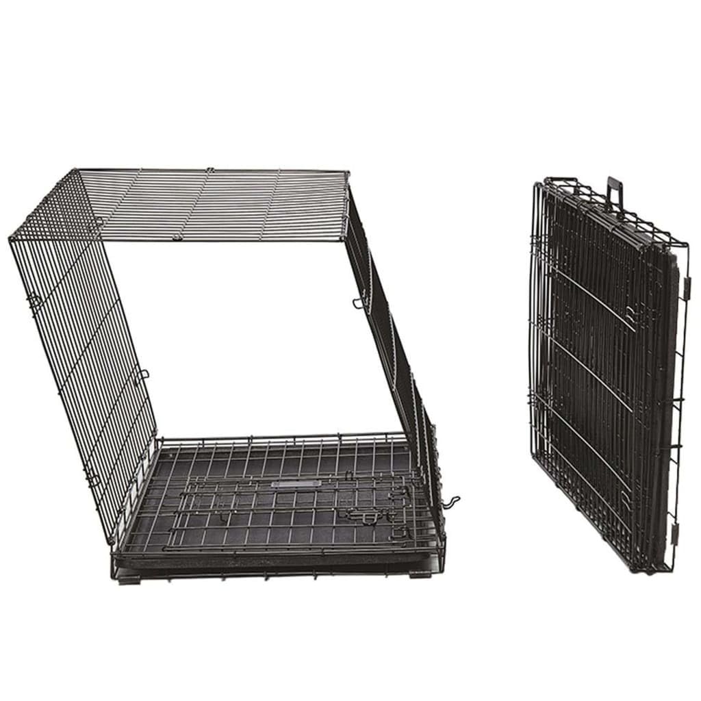 ferplast-dog-inn-90-cage-de-transport-pliable-m-tal-noire-92-7-x-58-1-x-h-62-5-c image 7