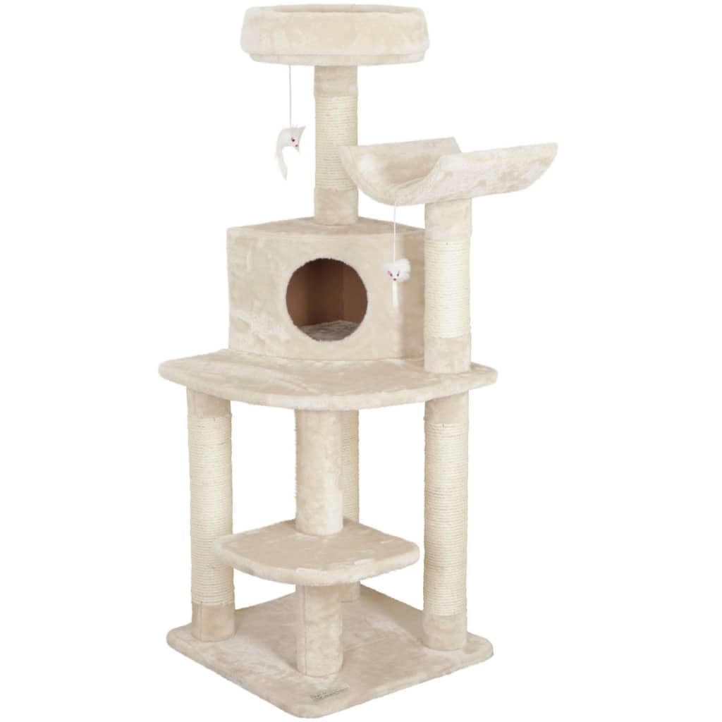 kerbl-pet-arbre-chat-d-angle-zirkonia-beige-50x60x130-cm image 1