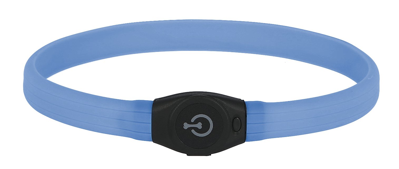 kerbl-maxi-safe-collier-led-pour-chien-bleu-60-cm image 1