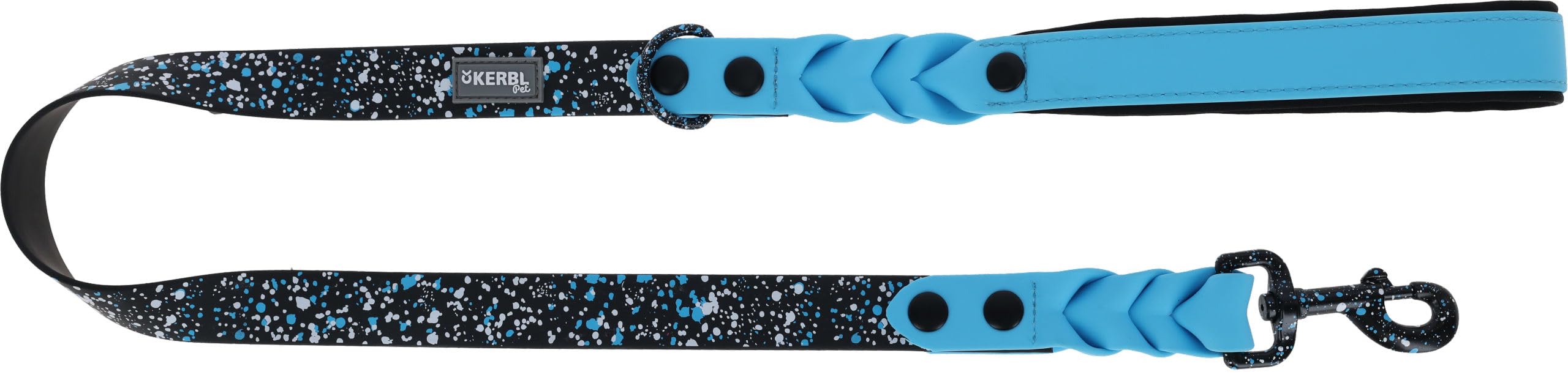 kerbl-lima-laisse-chien-bleu-noir-25-mm-x-200-cm image 6