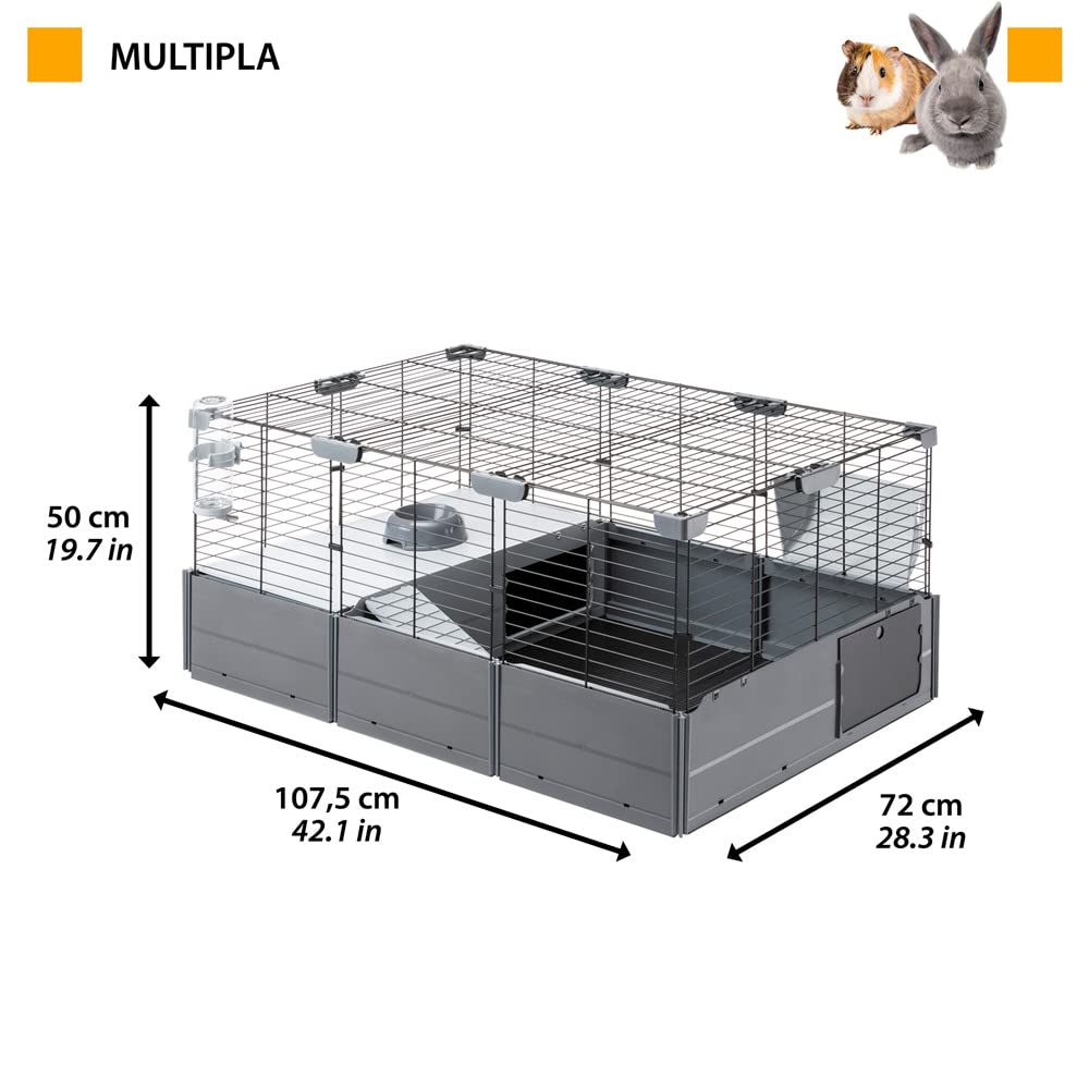 ferplast-multipla-cage-modulable-pour-lapins-et-cochons-d-inde image 2