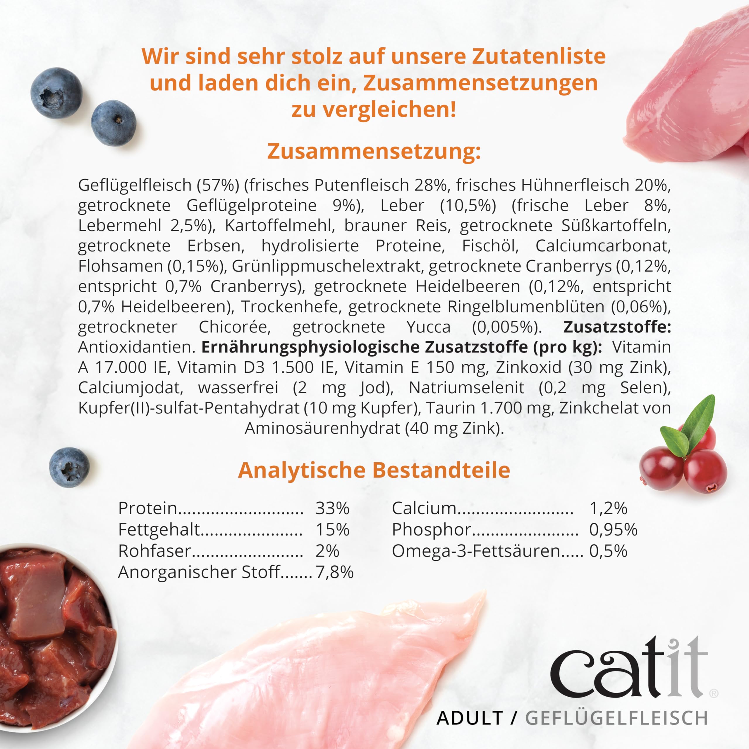 catit-recipes-adulte-oiseaux-2-kg-croquettes-au-poulet-avec-psyllium image 5
