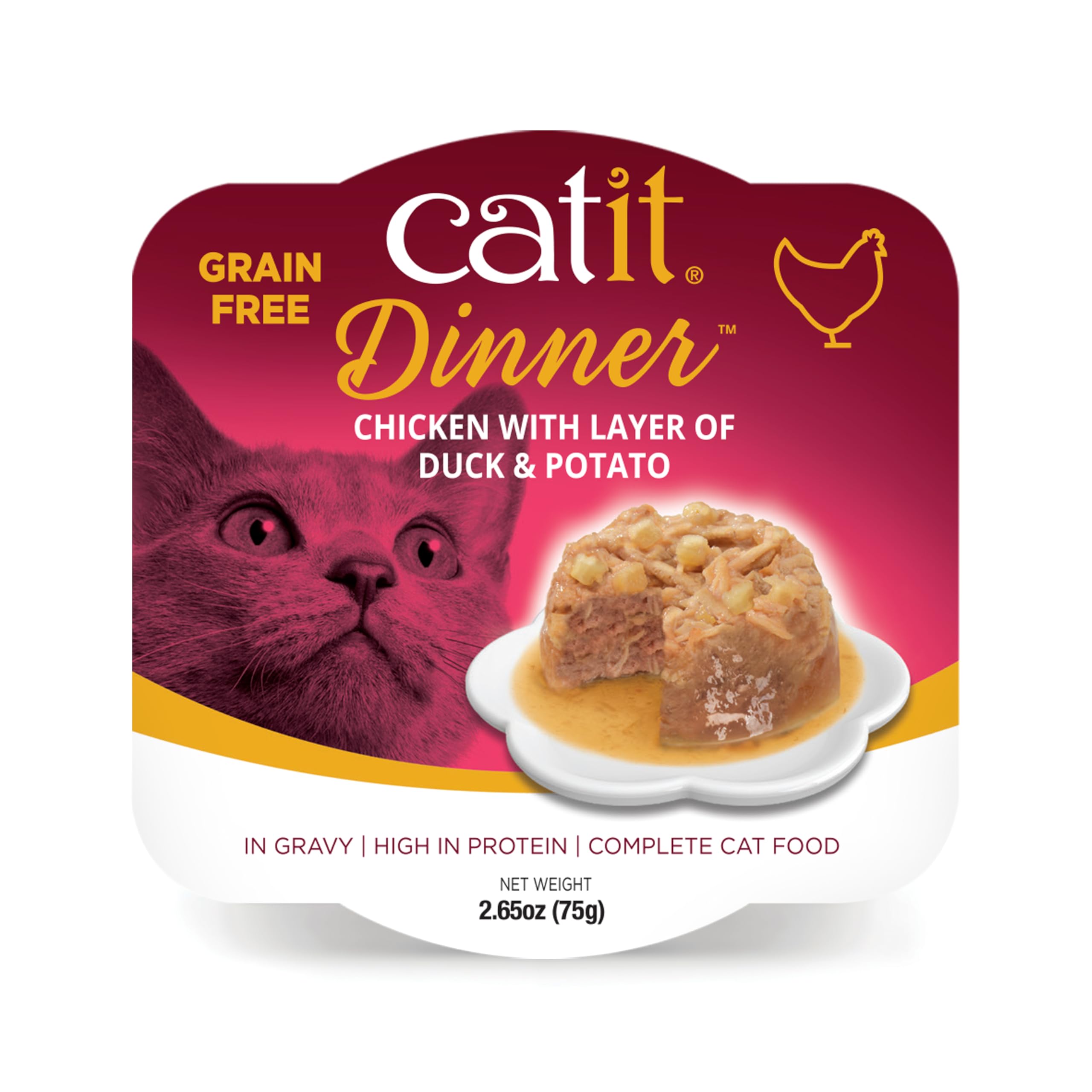 catit-cuisine-dinner-assortiment-aliment-complet-sans-c-r-ales-au-poulet image 8