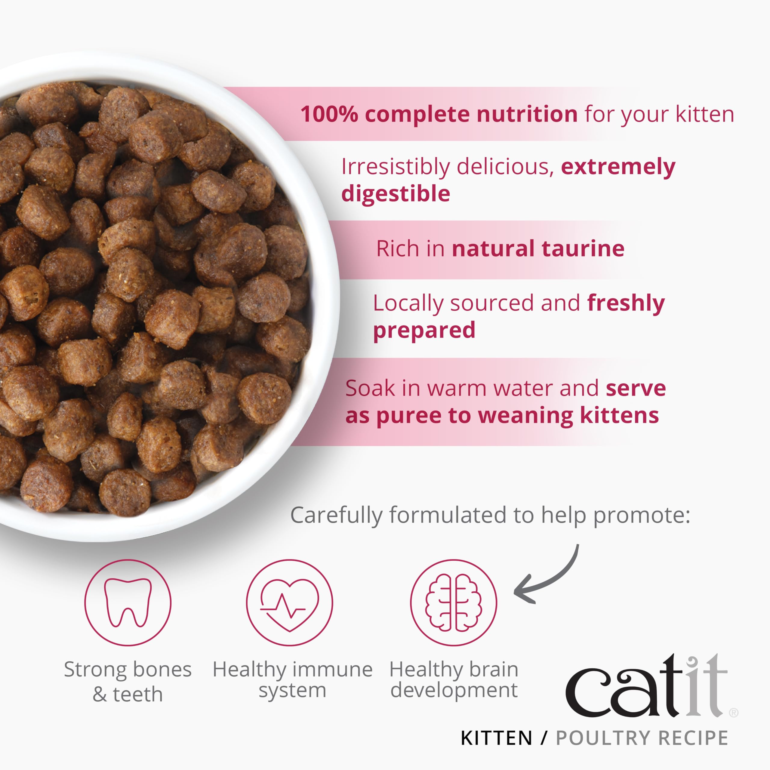 catit-recipes-kitten-volaille-croquettes-chaton-400-g image 3