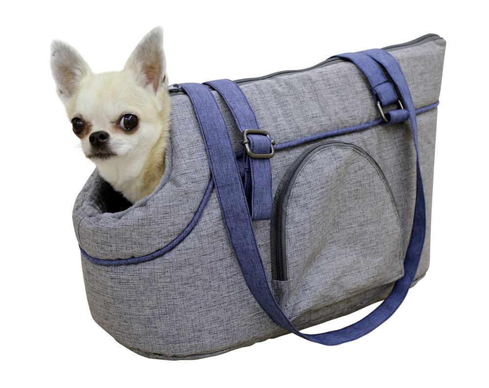 kerbl-sac-de-transport-marie-gris-bleu-40-x-20-x-21-cm image 2