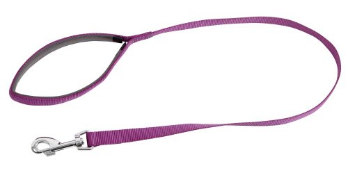 kerbl-miami-laisse-pour-chien-nylon-rouge-100-cm-x-20-mm-poign-e-souple image 7