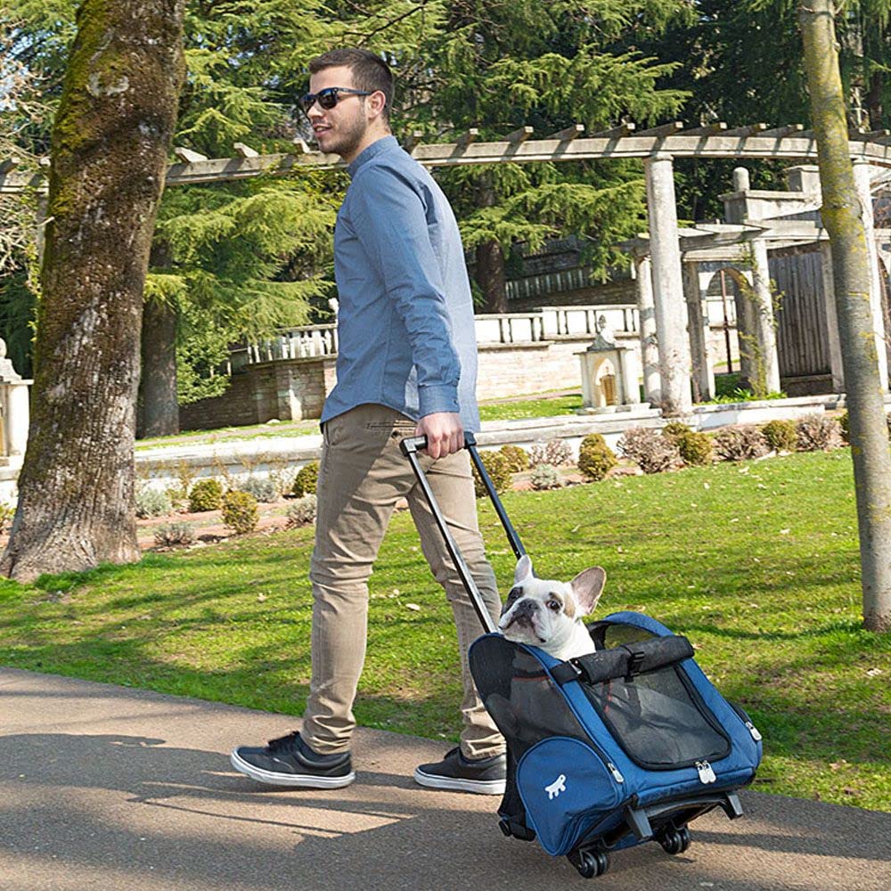 ferplast-trolley-sac-de-transport-roulettes-et-sac-dos-pour-chats-et-petits-chie image 5
