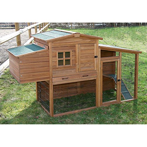 kerbl-hobbyfarming-fortuna-nid-de-ponte-en-bois-pour-clapier-41-x-63-x-41-cm-ave image 8