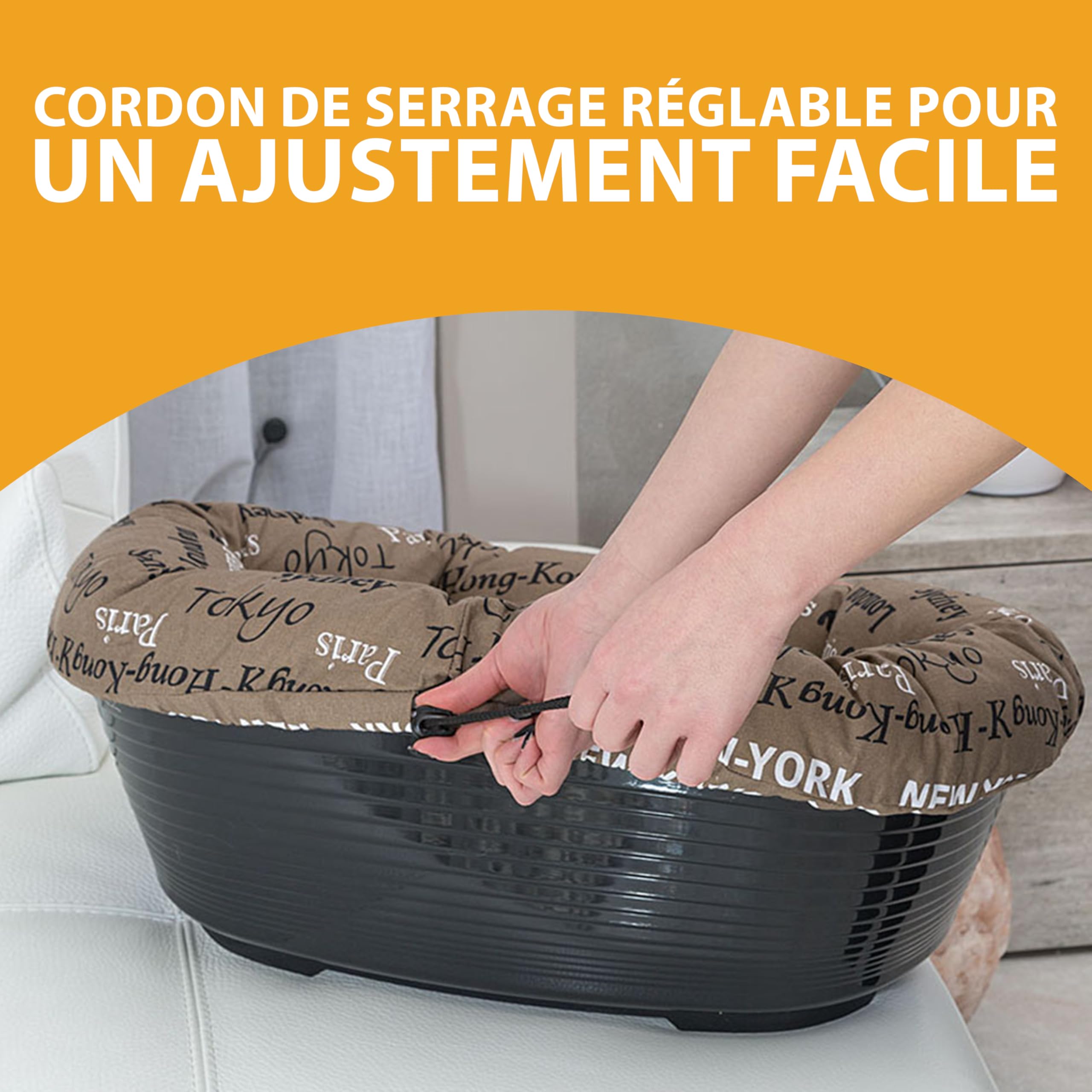 ferplast-sof-coussin-de-rechange-pour-niche-chien-et-chat-xxs-gris-52-x-39-cm image 4