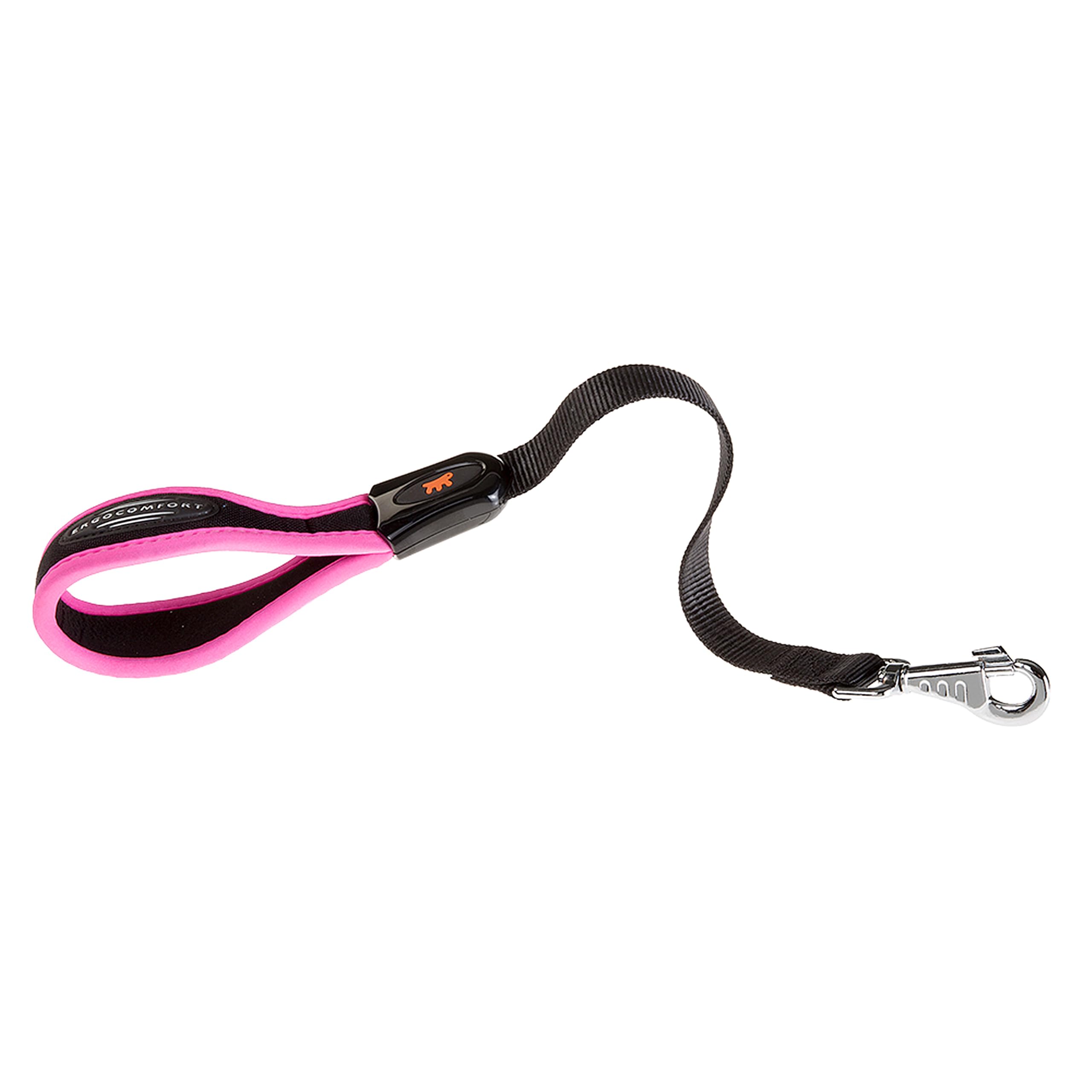 ferplast-ergofluo-laisse-nylon-pour-petit-chien-120-cm-x-15-mm-jaune-poign-e-erg image 6