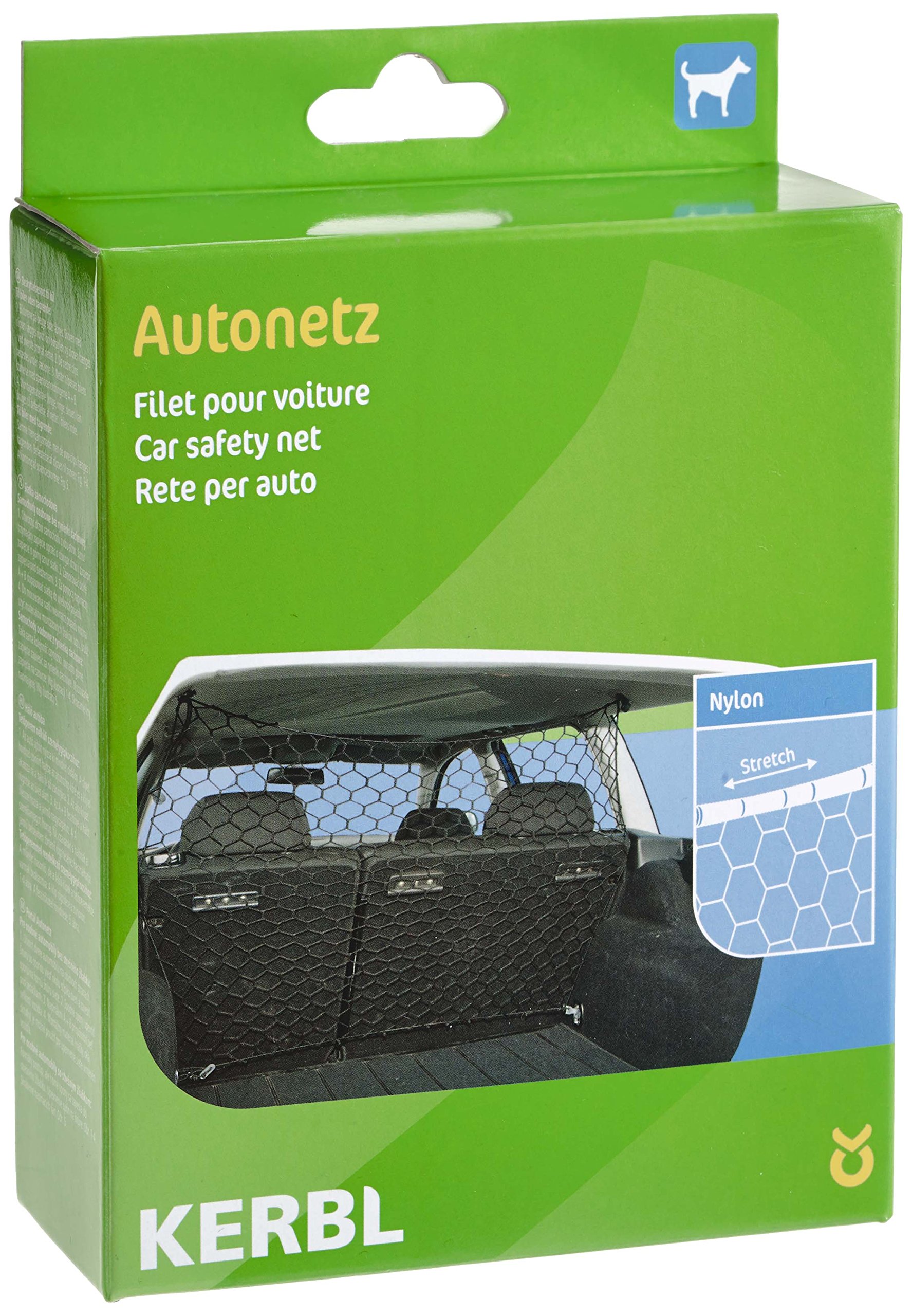 kerbl-filet-de-s-paration-automobile-pour-chien-noir-nylon image 2