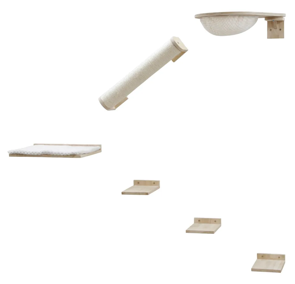 kerbl-pet-mur-d-escalade-rocky-6-pi-ces-pour-chat image 1