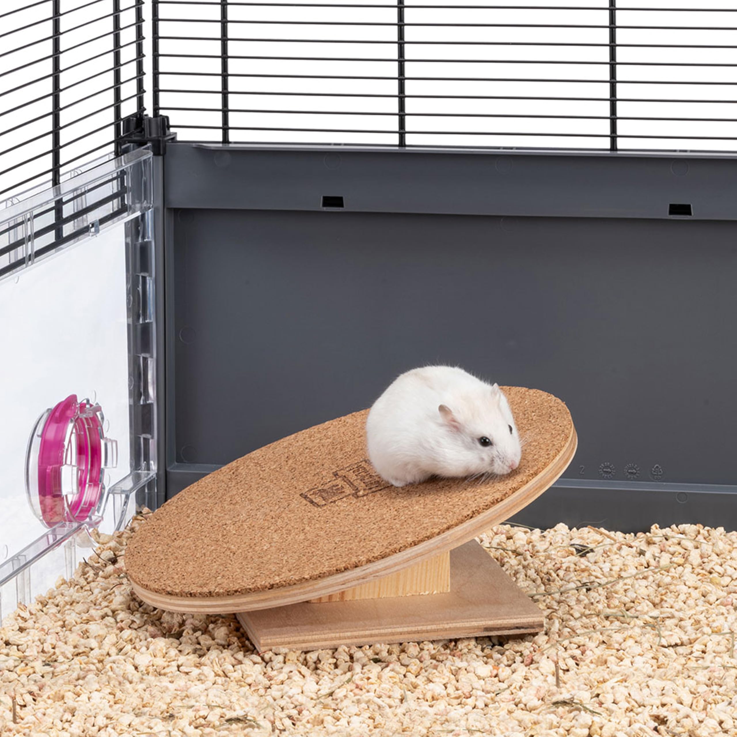 ferplast-arcade-disk-roue-hamster-et-souris-bois-diam-tre-20-cm image 2