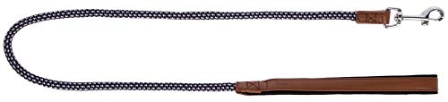 kerbl-phoenix-laisse-courte-ronde-pour-chien-bleu-marron-100cm-9mm image 3