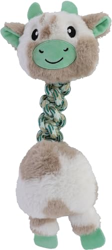 kerbl-pet-jouet-pour-chien-en-veau-17-x-40-cm-avec-corde-et-couineur image 5