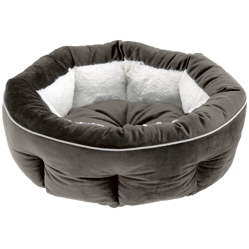 ferplast-marquis-45-panier-rond-chien-et-chat-45-x-16-cm-gris-ivoire image 1