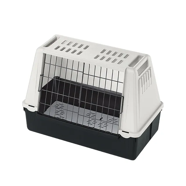 ferplast-atlas-car-mini-caisse-de-transport-chien-voiture-72-x-41-x-51-cm-grille image 1