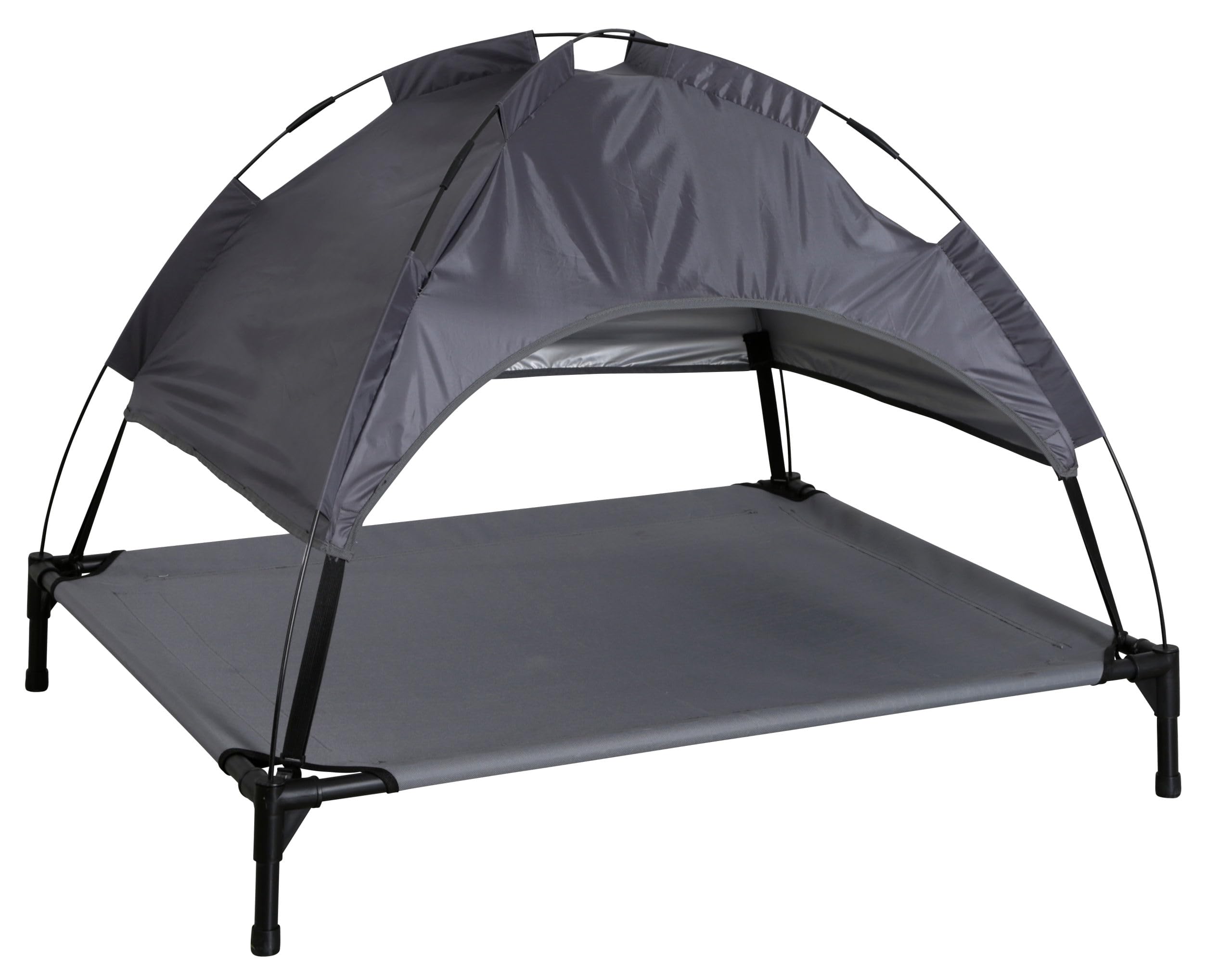 kerbl-pet-panier-chien-vacation-top-gris-105-x-86-x-75-cm-tissu-oxford-avec-toit image 1