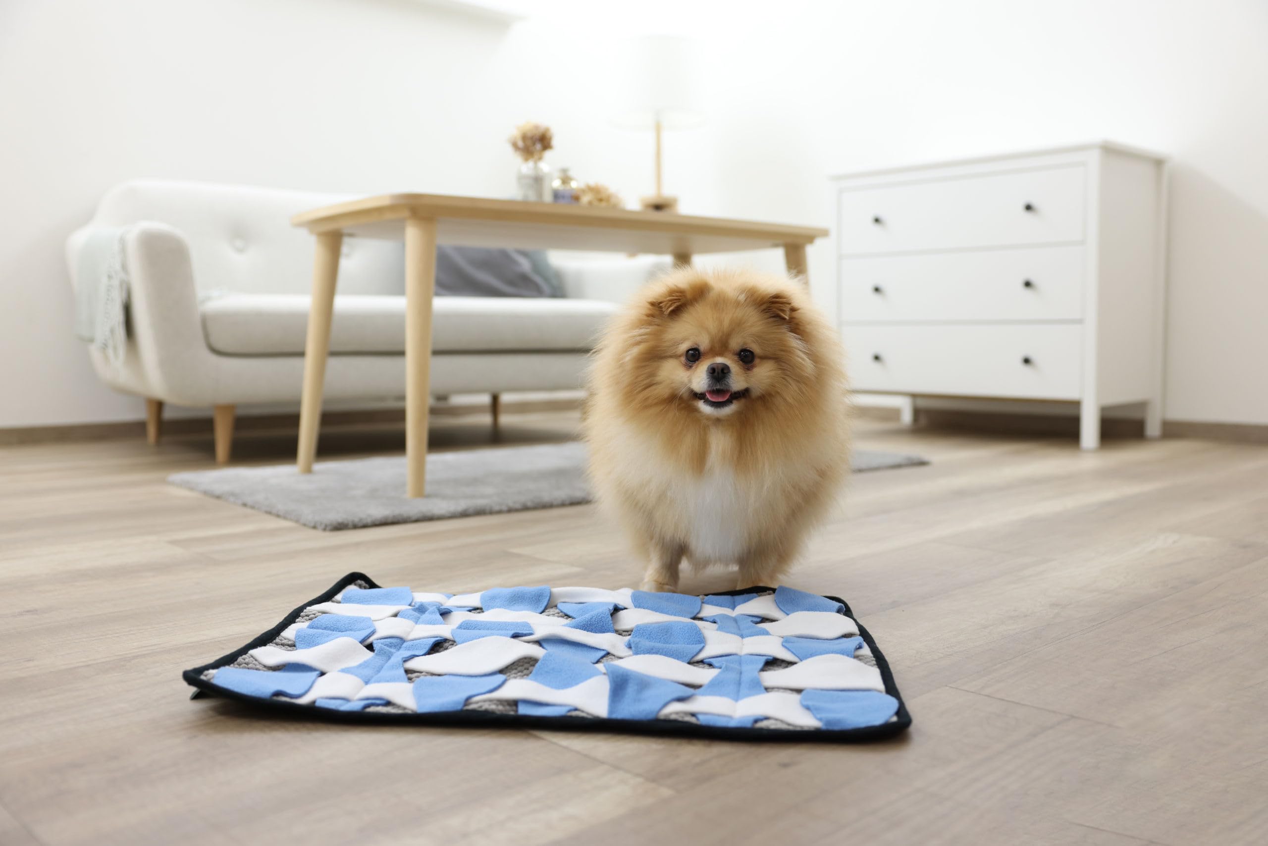 kerbl-pet-tapis-renifler-waffle-gris-blanc-bleu image 4