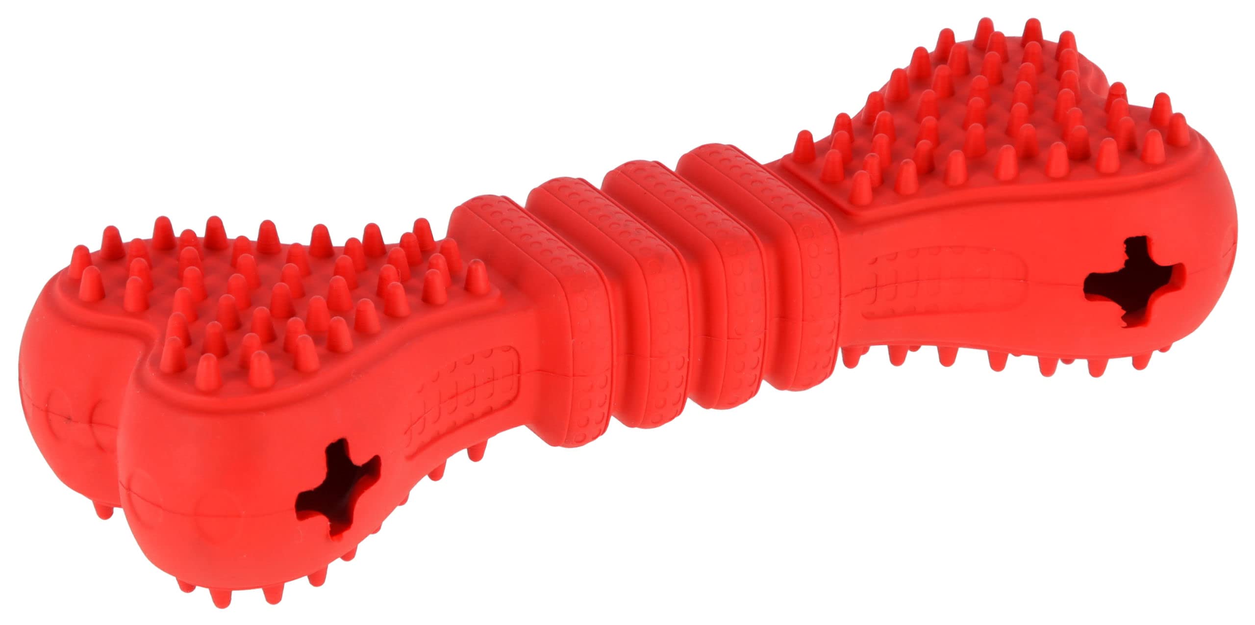 kerbl-pet-rouleau-jouet-toyfastic-rouge-turquoise-13-x-6-cm-friandises image 5