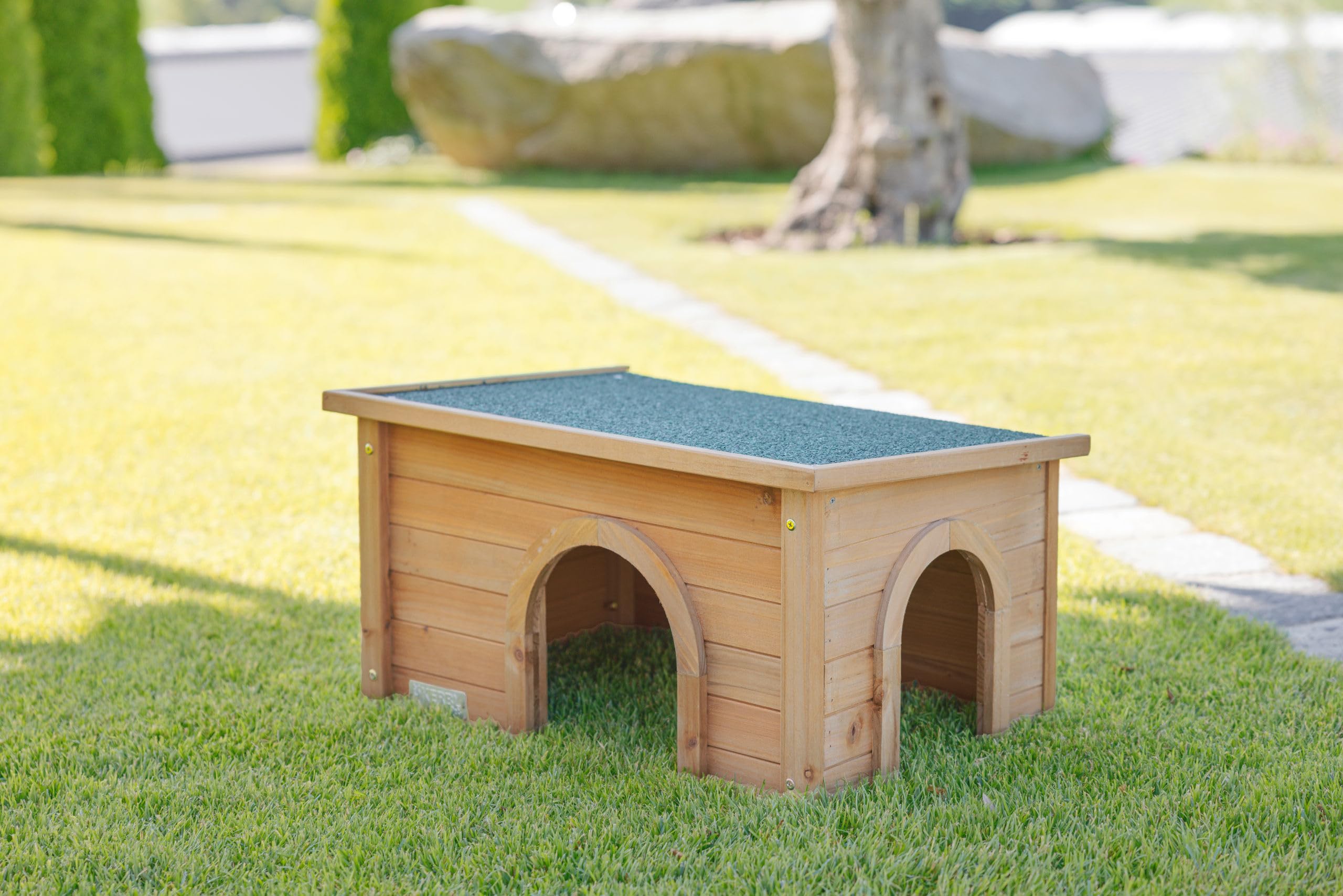 kerbl-81773-maison-pour-rongeurs-xl-en-pin-64-x-42-x-10-cm-bois image 4